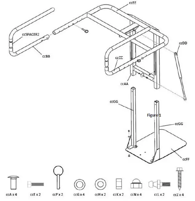 SP-International-Cover-Stand-II-Hydraulic-Lever-fig-1