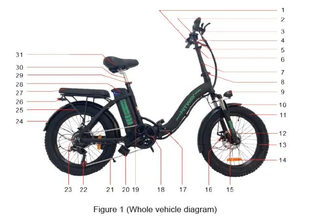 HITWAY-BK6-Folding-Step-Through-Electric-Bike-01