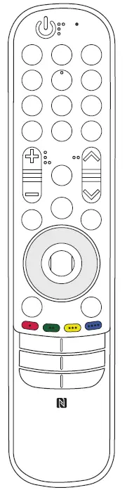 LG MR22GN 2022 Magic Remote with Magic Tap 2