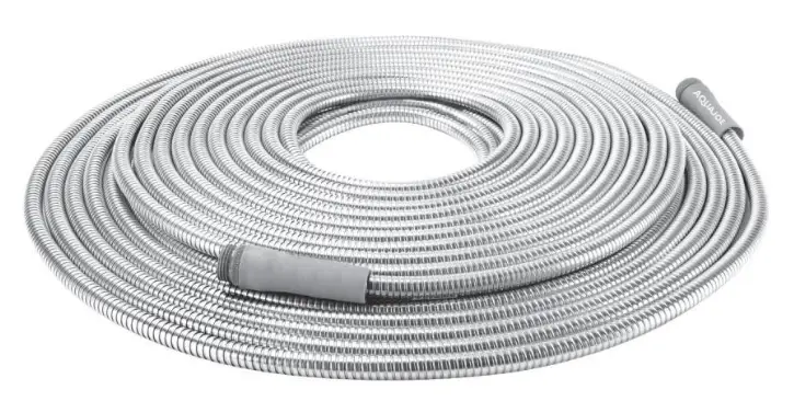 AQUAJOE AJSGH100 100 FT Stainless Steel Garden Hose