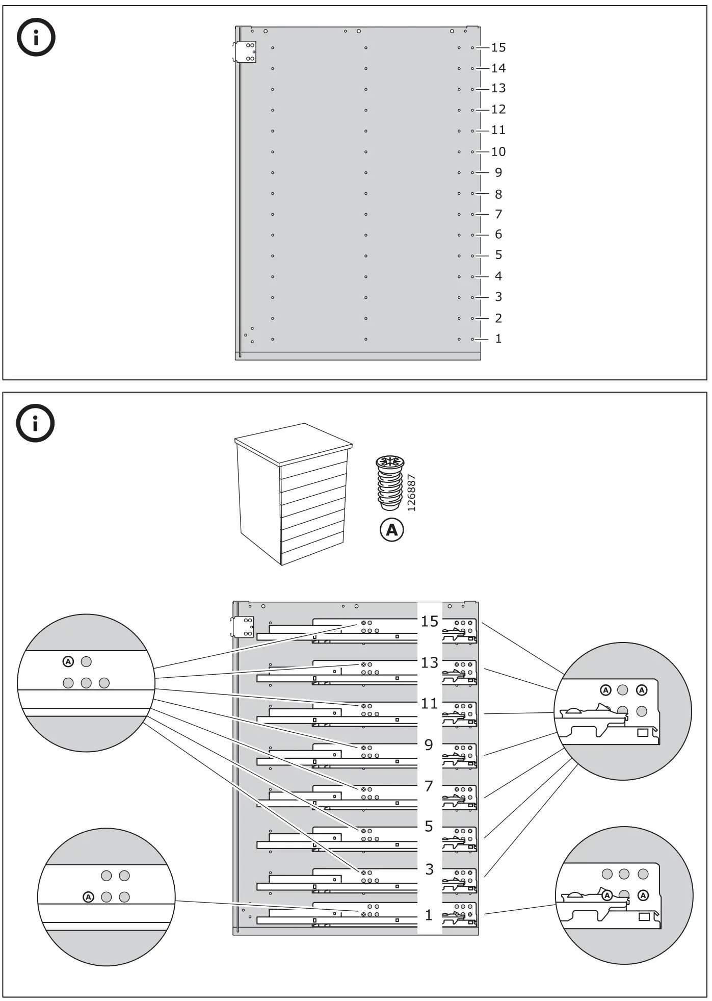 IKEA MAXIMERA Instructions -Figure 1