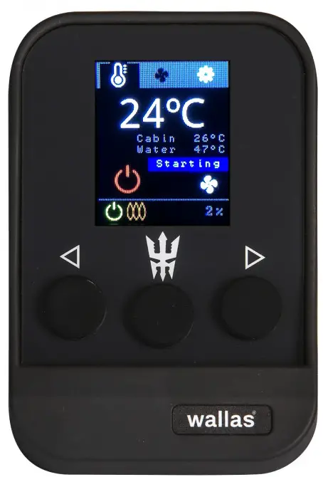 wallas 3008 Advanced Control Panel 40 EA Water Heater