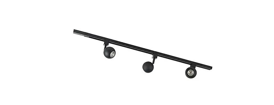 Qazqa 92819 Modern Rail System Gissi 3 Light Spotlight Bar Instruction Manual