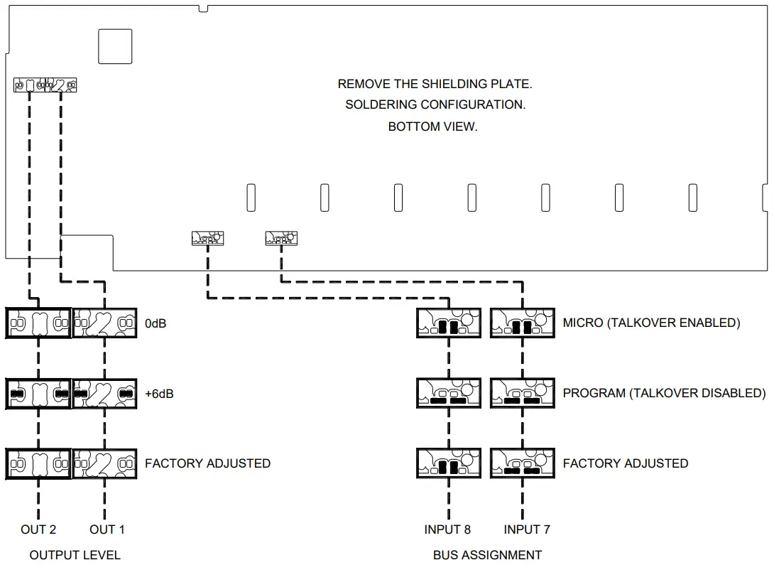 ecler COMPACT8 Analogue Preamplifiers and Mixers - DIAGRAMS