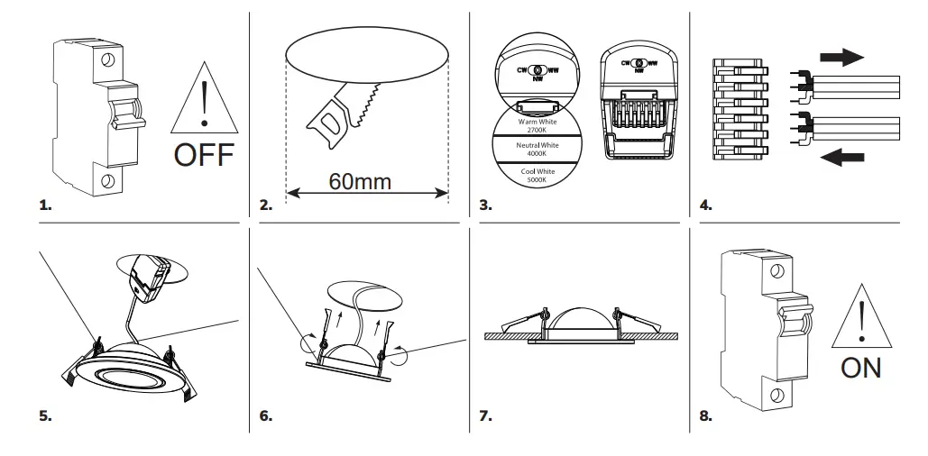 HOFTRONIC-5422935-Sierra-LED-Downlight-1