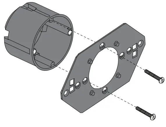 LUTRON Q-TOUCH5-WH Athena --Round