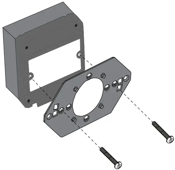 LUTRON Q-TOUCH5-WH Athena --gang wallbox