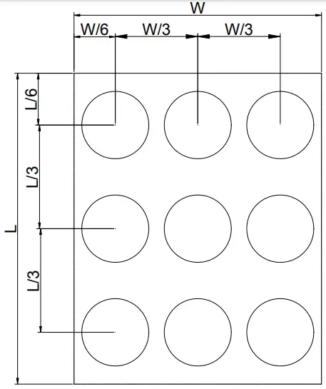 Definition of luminance uniformity