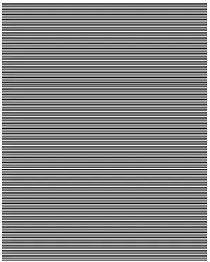 Flicker checker pattern