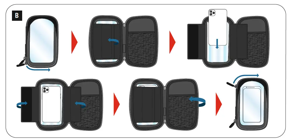 hama 00 201506-Universal-Smartphone-Bike-Holder-Bag-fig- (2)