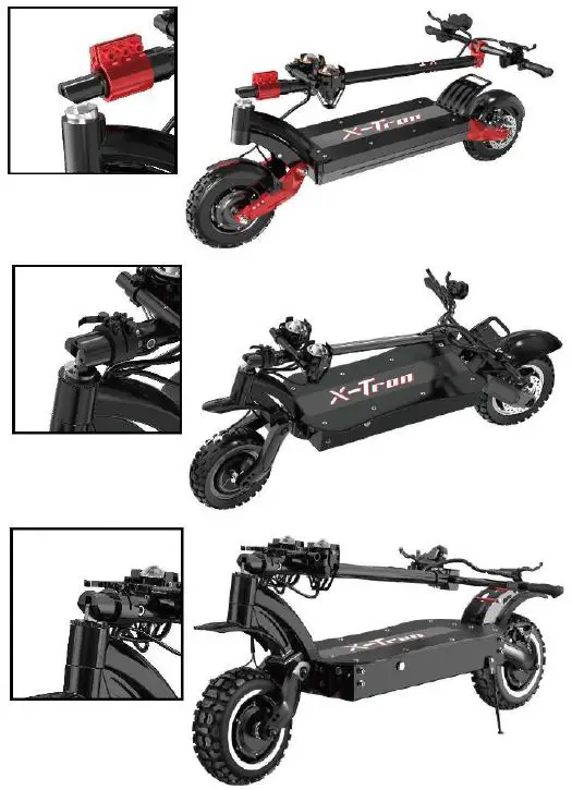 X-TRON X10 Electric Folding Scooter-3