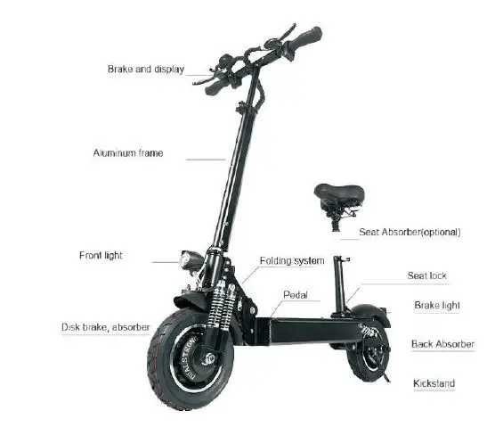 X-TRON X10 Electric Folding Scooter-4