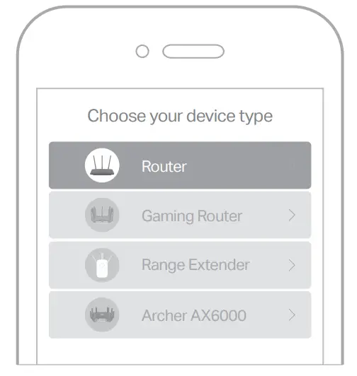 tp-link AX23 AX1800 Dual-Band Wi-Fi 6 Router - connect to the internet.