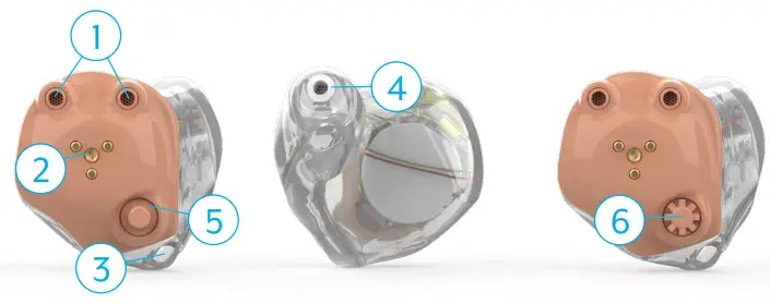 Starkey In-the-Canal Custom Rechargeable -