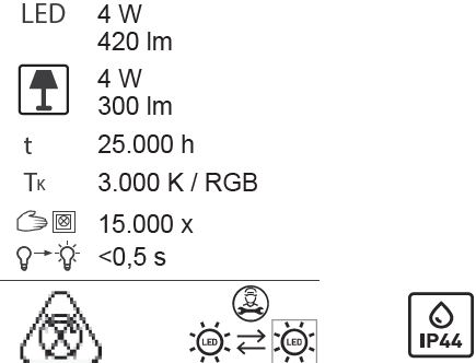 Leuchten Direkt 997426 Holly 01