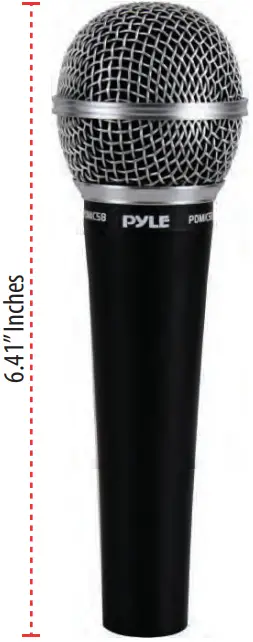 PYLE PDMIC58 Professional Dynamic Microphone A05