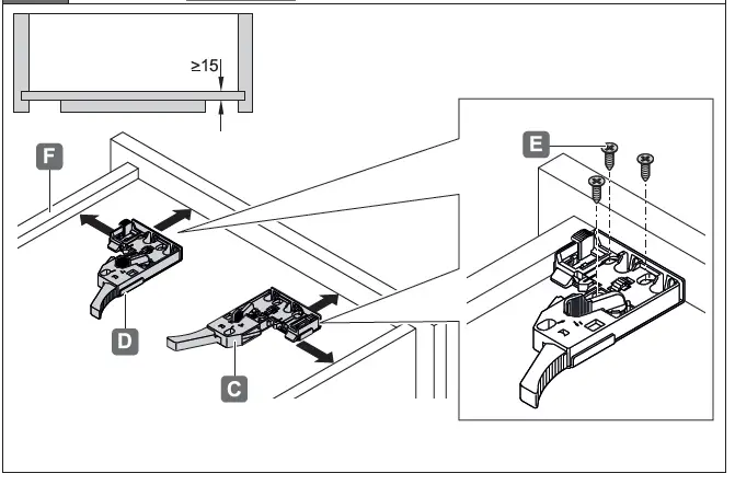HAFELE 433.03.65x Matrix Runner UM A Synchron 6