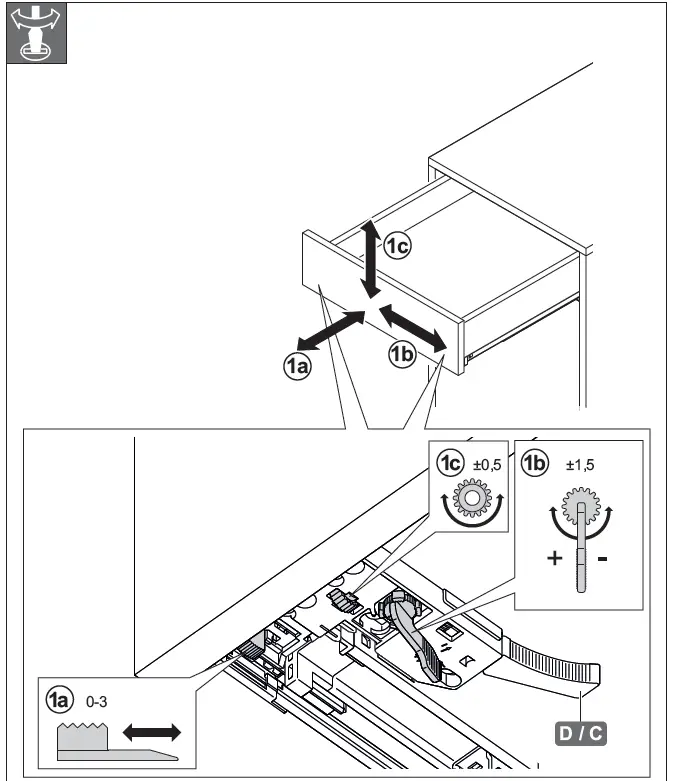 HAFELE 433.03.65x Matrix Runner UM A Synchron 8