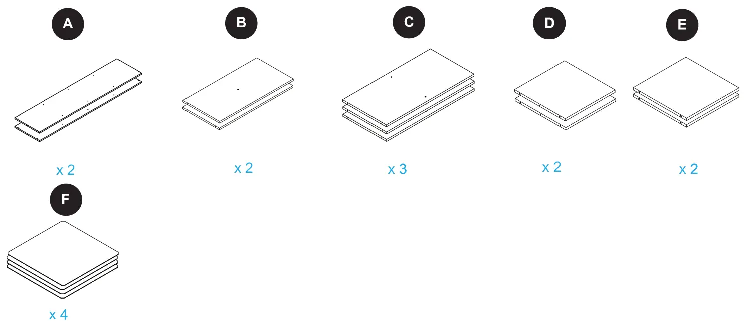 Style SELECTIONS CL22-11ST8-W 8-Cube Storage Organizer 4