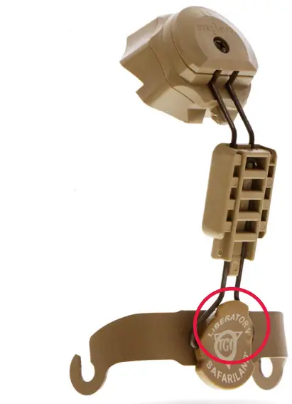 SAFARILAND-Liberator-Adaptive-Suspension-Rail-Mount-fig 3