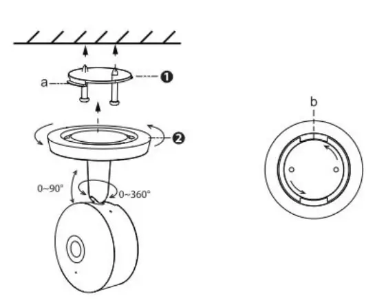 FOSCAM X4 QHD Wireless IP Camera - Physical Descriptio 3