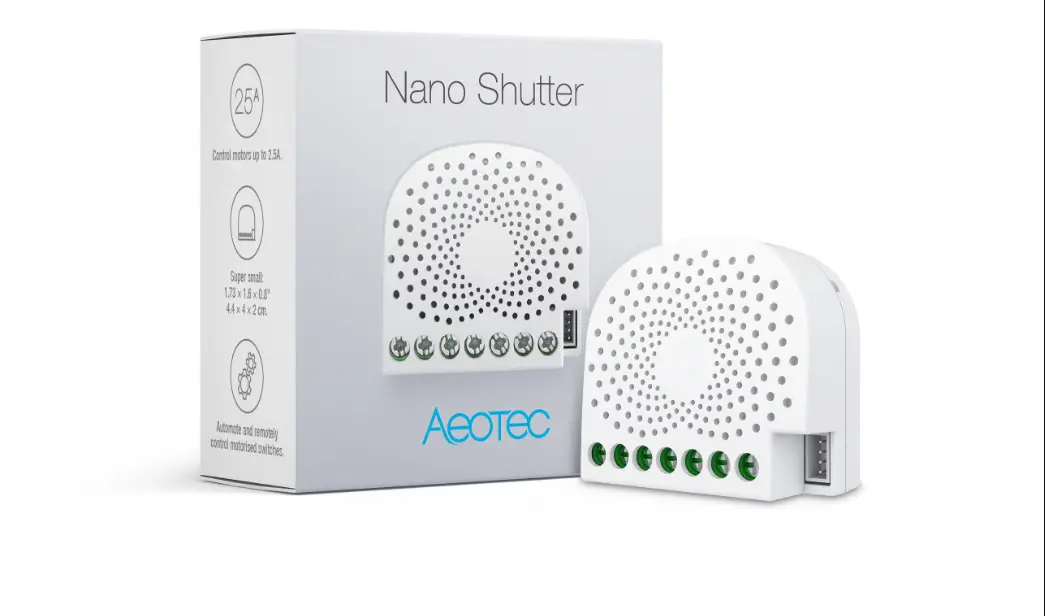 Aeotec Aeotec - Nano Shutter Aeoezw141 Manual