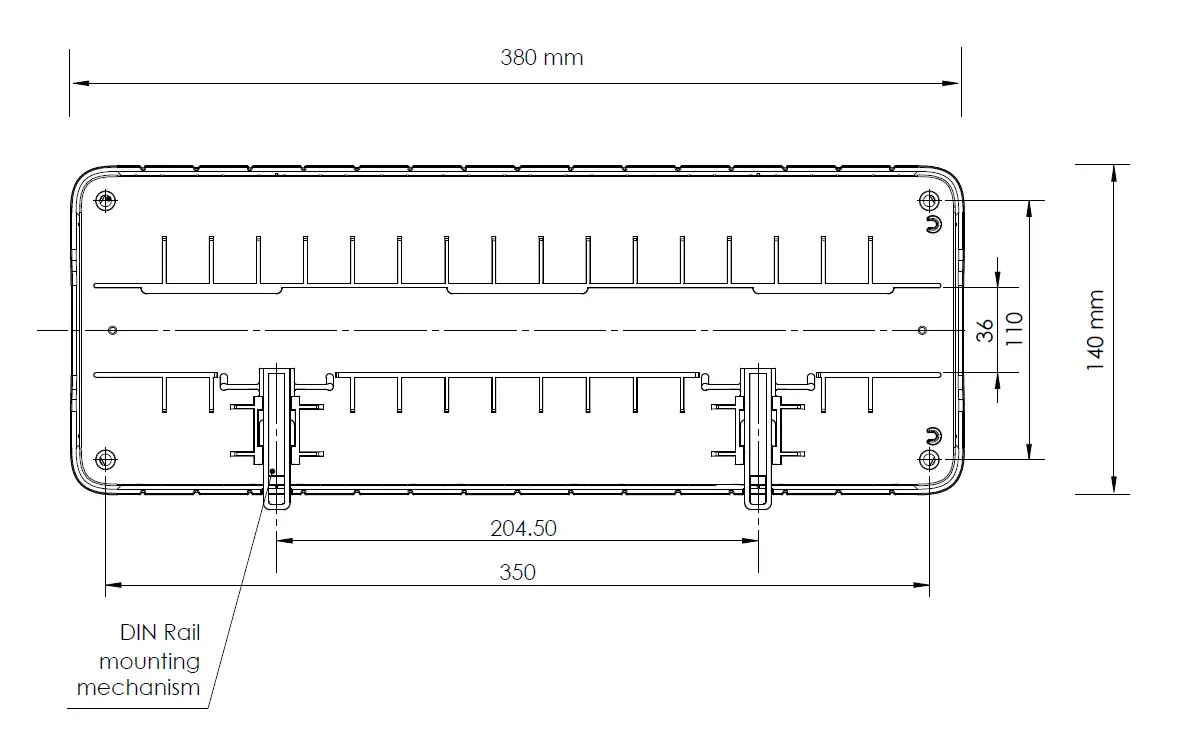 EPH CONTROLS UFH10 Wiring Centre 1