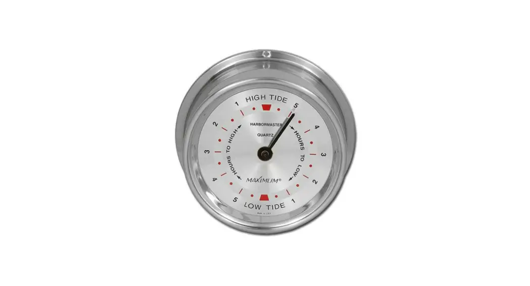 Maximum Harbormaster Tide Clock Instruction Manual