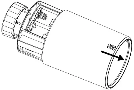 SUNSKY TV02 Zigbee Thermostat Radiator Valve - Figure 1