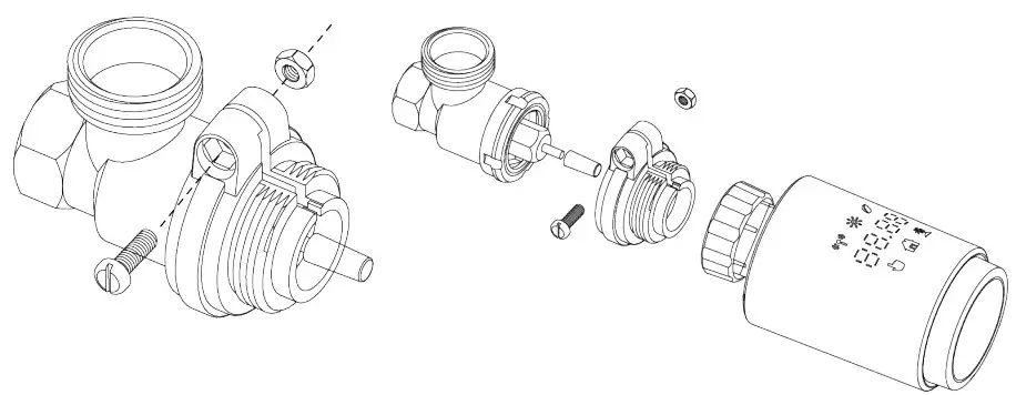 SUNSKY TV02 Zigbee Thermostat Radiator Valve - Figure 6