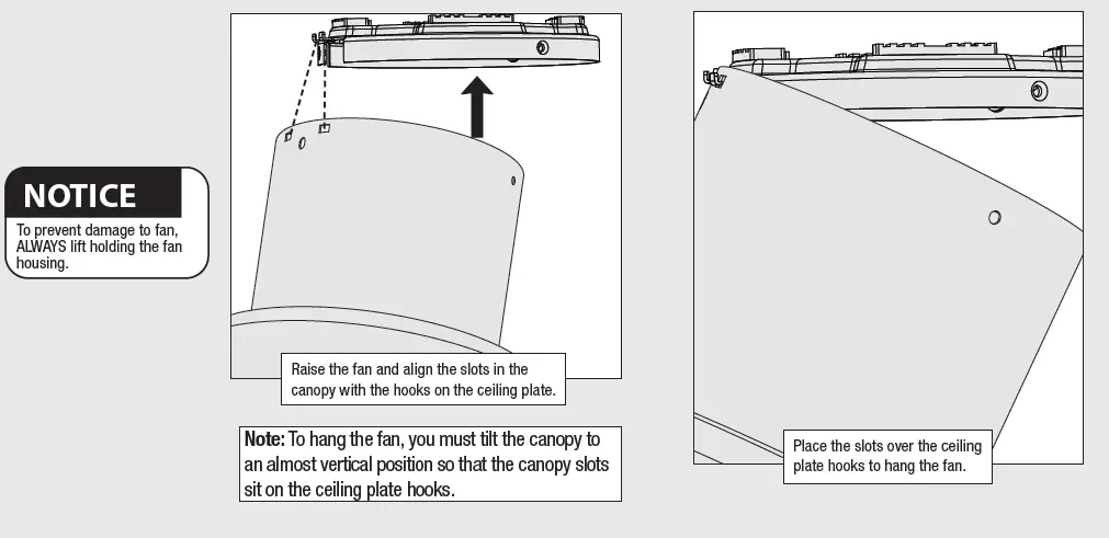 Hunter 51949 Brunner Low Profile with LED Light 52 Inch Ceiling Fan 7