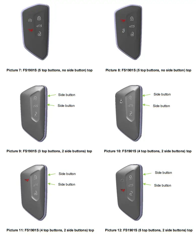 HELLA FS1901S Passive Entry or Passive Start Radio Identification Devices - Fig1