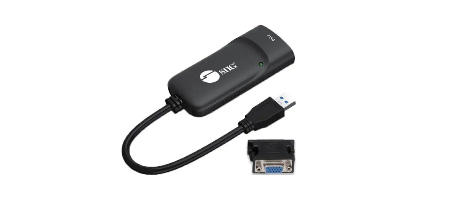 Siig Ju-dv0112-s3 Usb 3.0 To Dvi Vga Pro User Guide