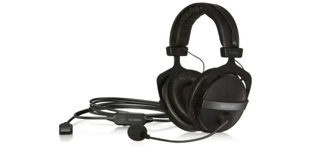 Behringer Hlc660u Usb Stereo Headphones With Built-in Microphone User Guide
