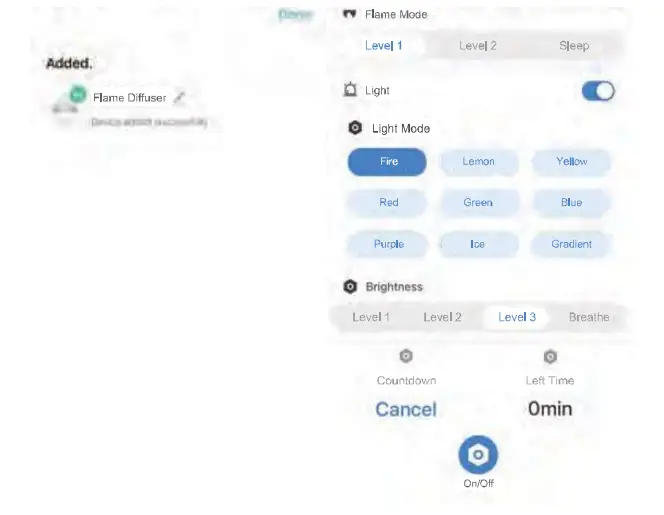 AIRTHEREAL LF500MS Flame Diffuser - Figure 9