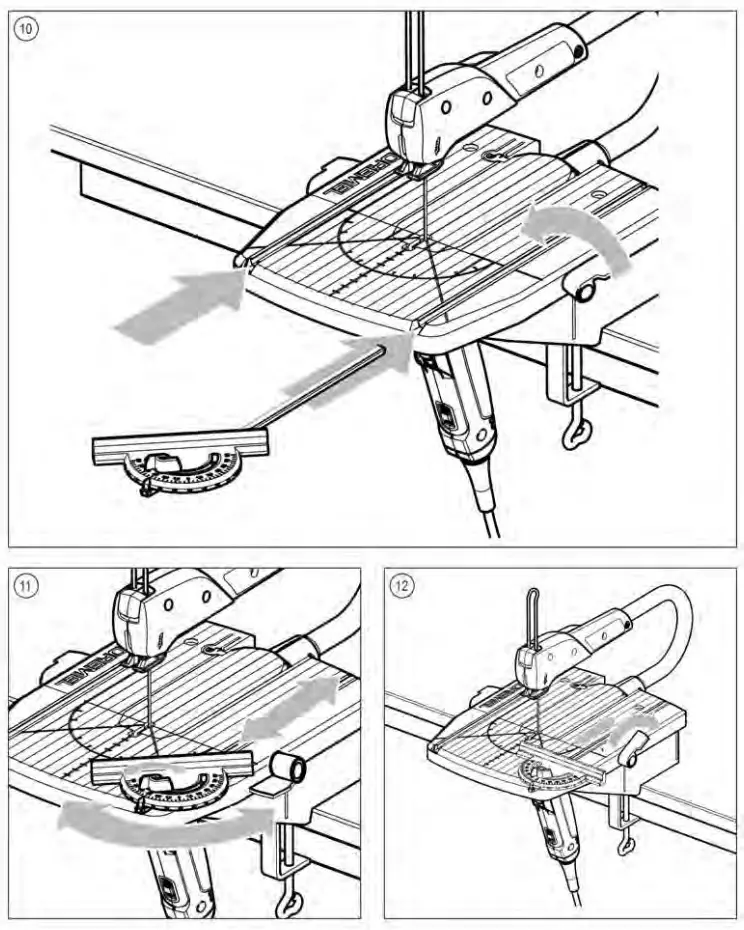 DREMEL MS20 Moto-Saw Variable Speed Compact Scroll Saw Kit - fig 3