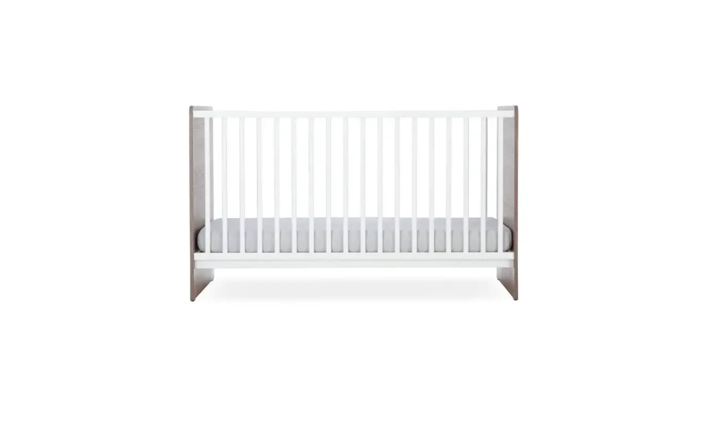 Cuddleco Enzo Cotbed In Truffle Oak-white Instruction Manual