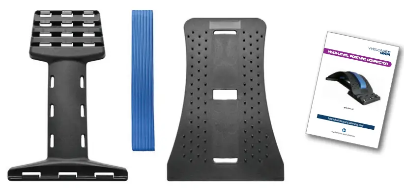 WELCARE HEALTH WPC100 Multi Level Posture Corrector - Box Contents