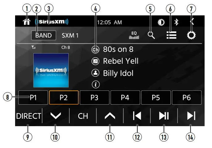 Dual Media Receiver with Wireless and Wired CarPlay - Radio Operation