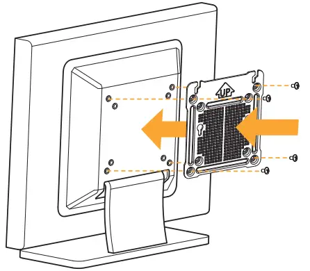 How to Install the VESA Bracket
