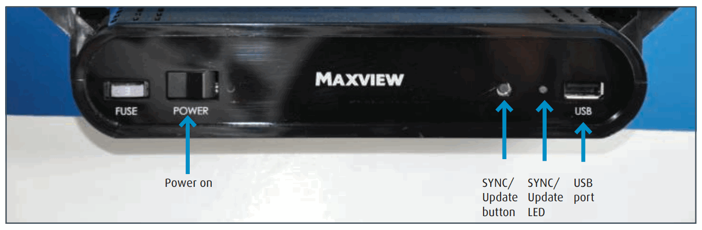 MAXVIEW Seeker Wireless Software Update Procedure for PC Users - control box