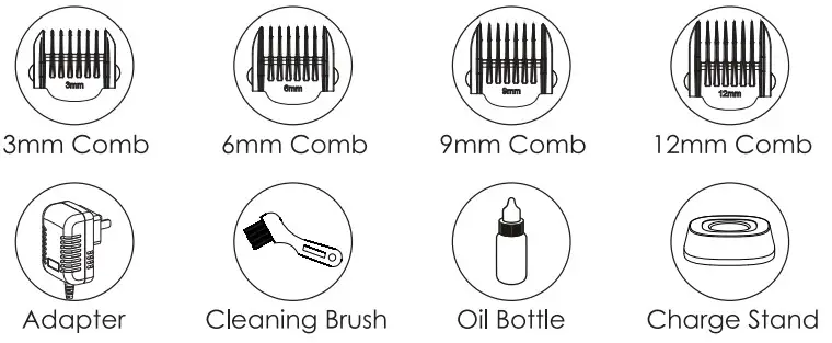 PATPET Pet Grooming Clipper 950- Package