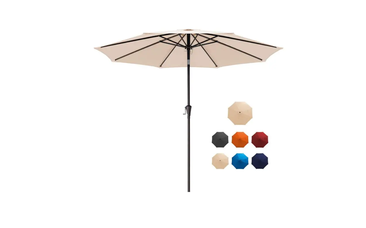 Athleisure Umb-m70633 9ft Crank And Tilt Market Umbrella With Sunbrella Fabric User Manual Athleisure Umb-m70633 9ft Crank And Tilt Market Umbrella With Sunbrella Fabric User Manual