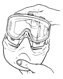 Paintball 10 Rules for Safe Play - Face Mask Attachment