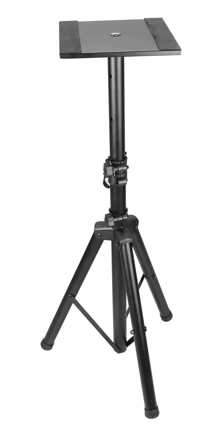 PYLE PSTND32 Dual Studio Monitor 2 Speaker Stand Mount Kit - overview