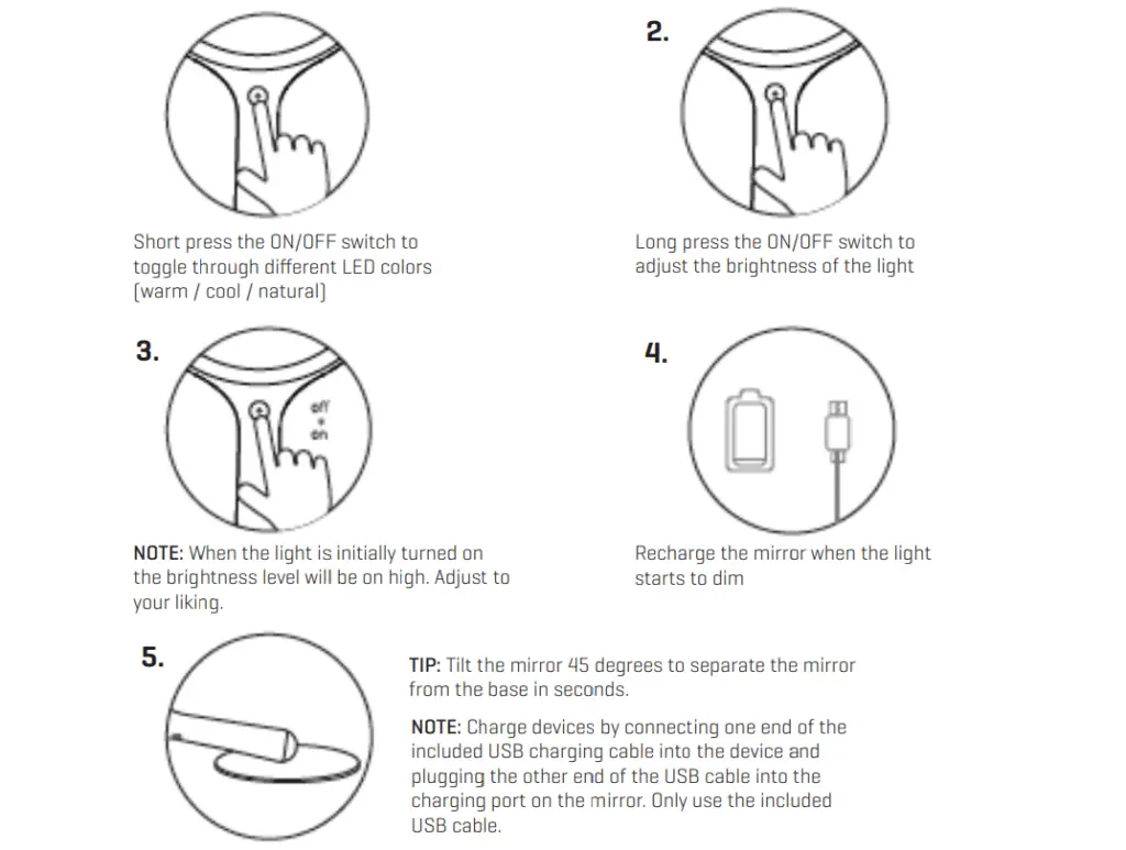 Product Name: 2-in-1 HOW TO USE