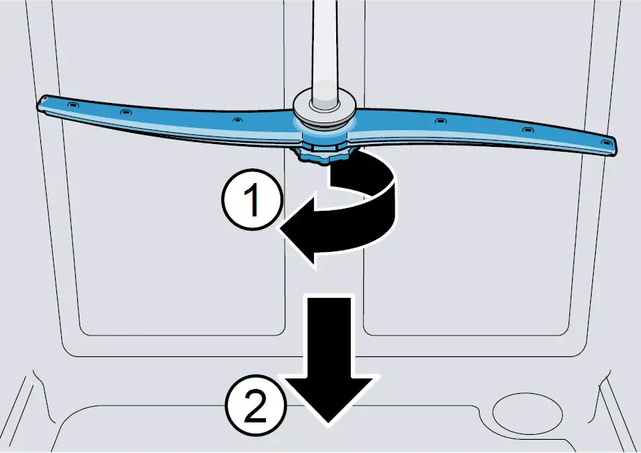 Cleaning spray arms 01