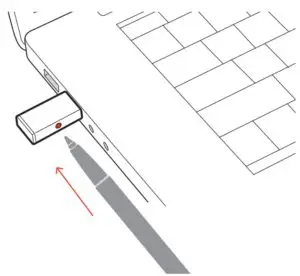 Pair USB adapter again