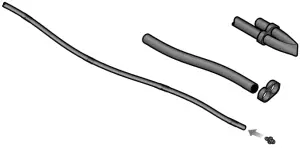 DIG Raised Bed Drip Watering System ML50 - poly tubing