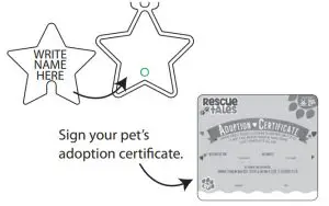 little tikes 655234 Adoptable Pets - ADOPTION CERTIFICATE